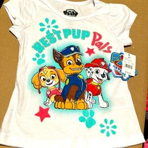 Paw Patrol Girls 4T Tee